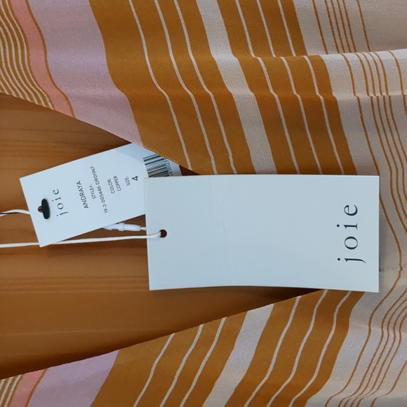 Joie "Andraya" silk maxi dress Sz 4 - Picture 8 of 13